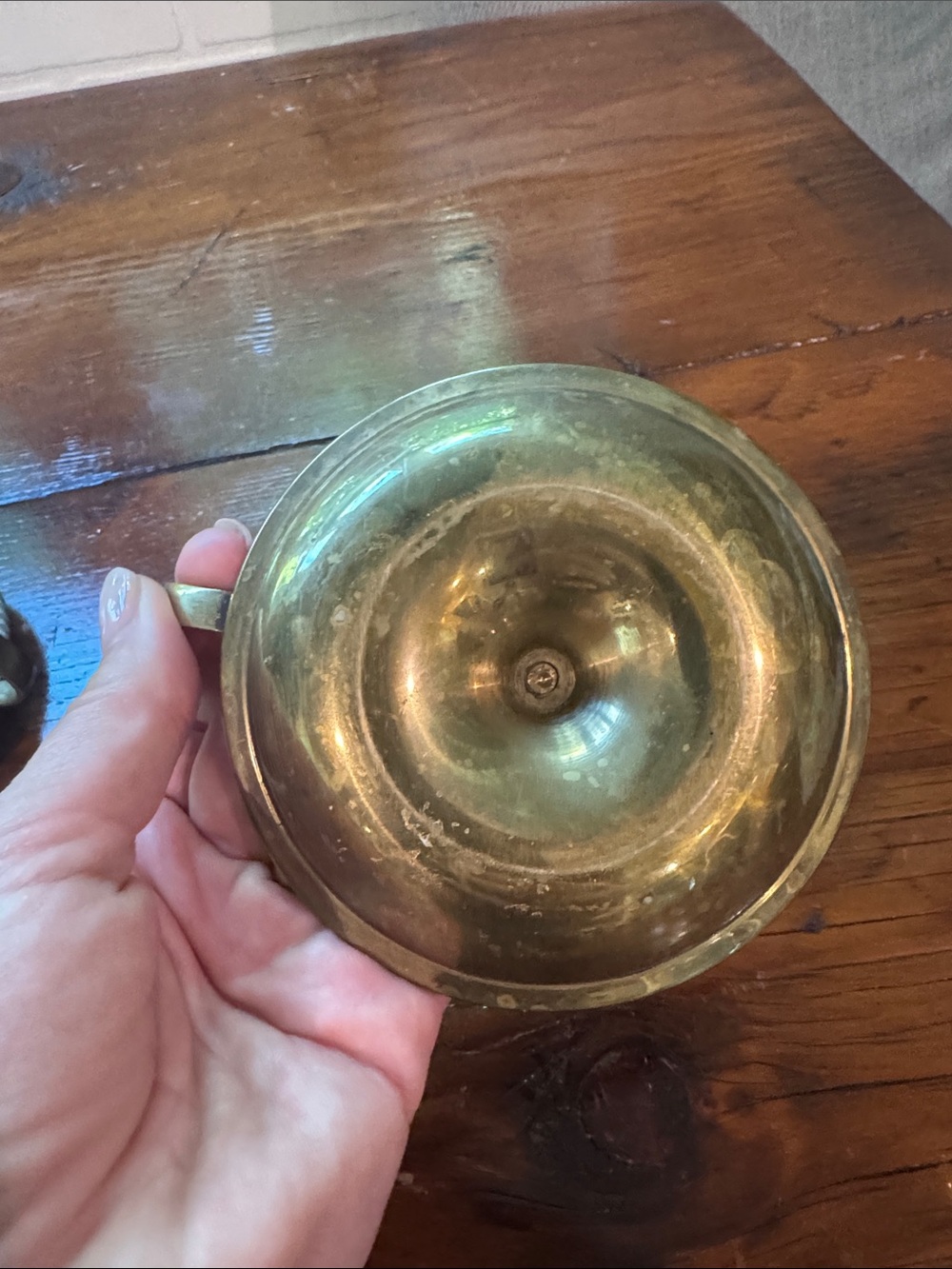Two Brass Candle stick holders - Picture 7 of 9